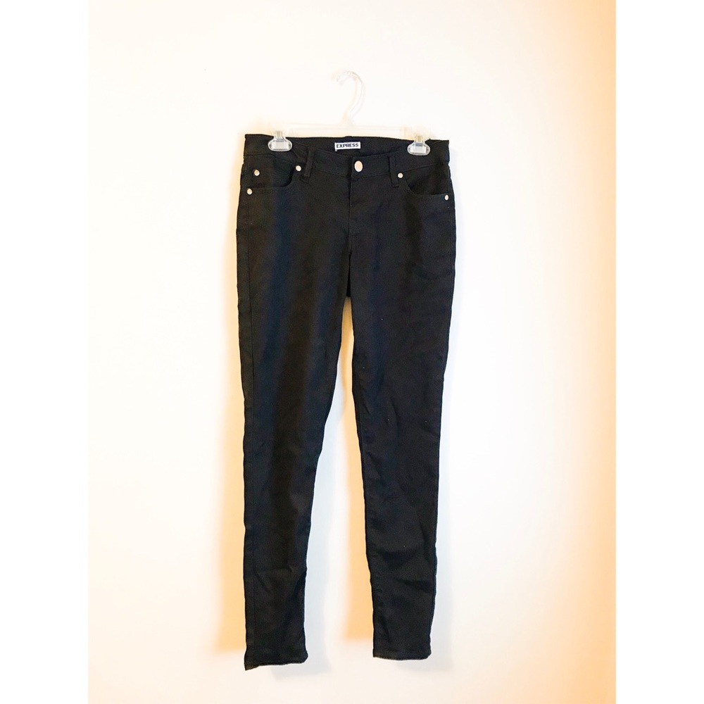 Express Black Skinny Jeans